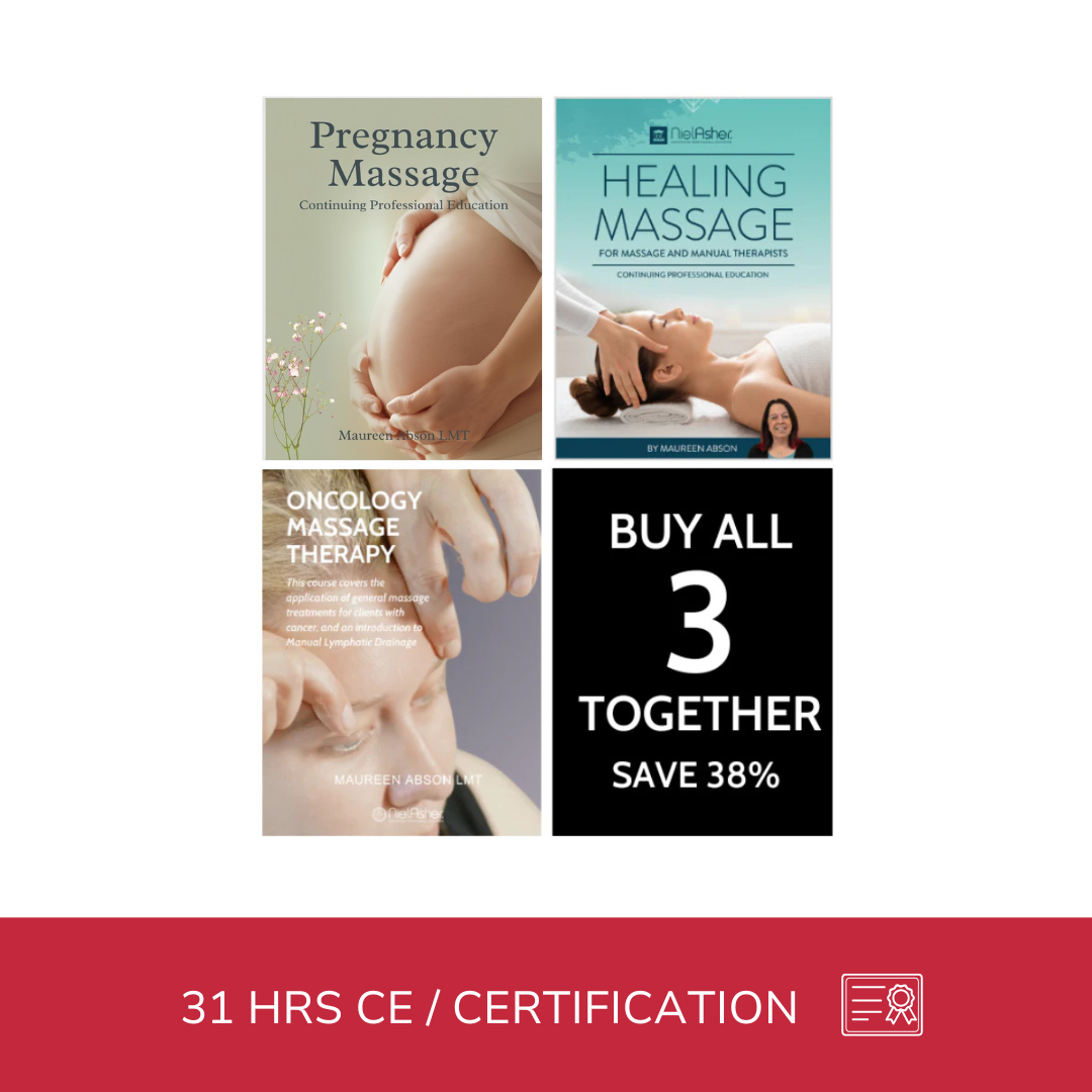 Fusion Healing Massage + Oncology Massage + Pregnancy Massage (31 Hrs)