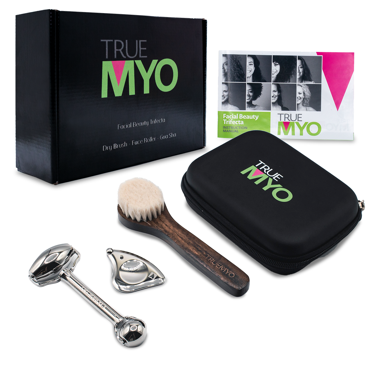 Gua Sha Facial Tools Trifecta  Kit