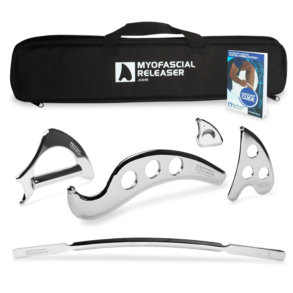 Professional Muscle Scraper Combo Set – The Ultimate IASTM Tool Kit - Niel Asher Education