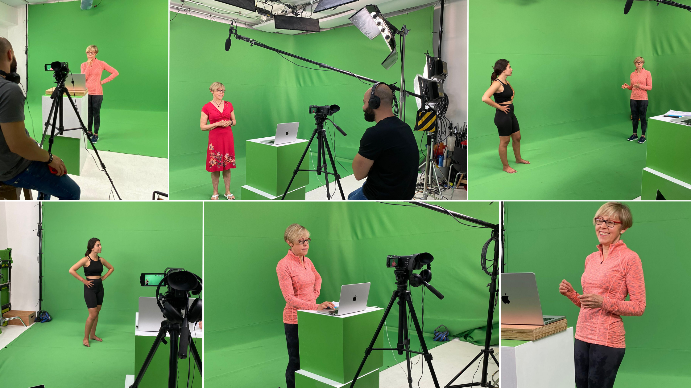 Behind the scenes filming courses with NAT Global Campus