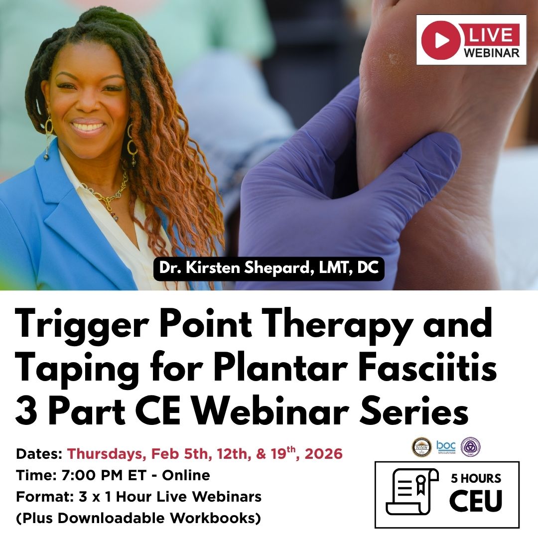 Trigger Point Therapy and Taping for Plantar Fasciitis