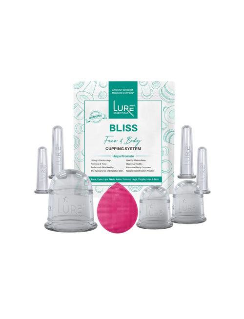 BLISS Cupping Set For Face and Body (7 Cups) - Niel Asher Education
