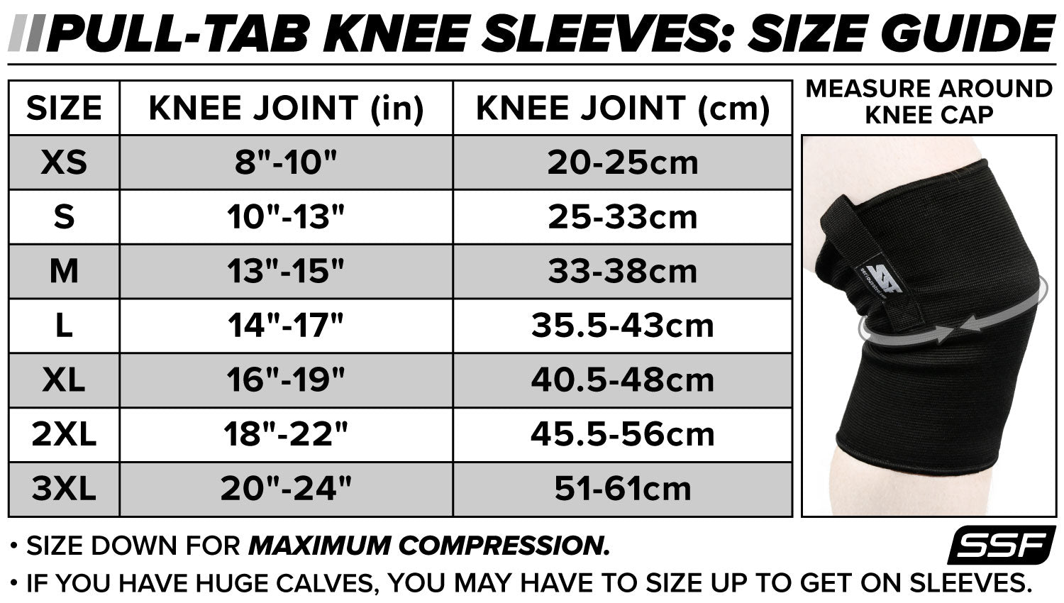 Knee Sleeves ("Heavy" Pull Tab / Easy on and off) - Niel Asher Education