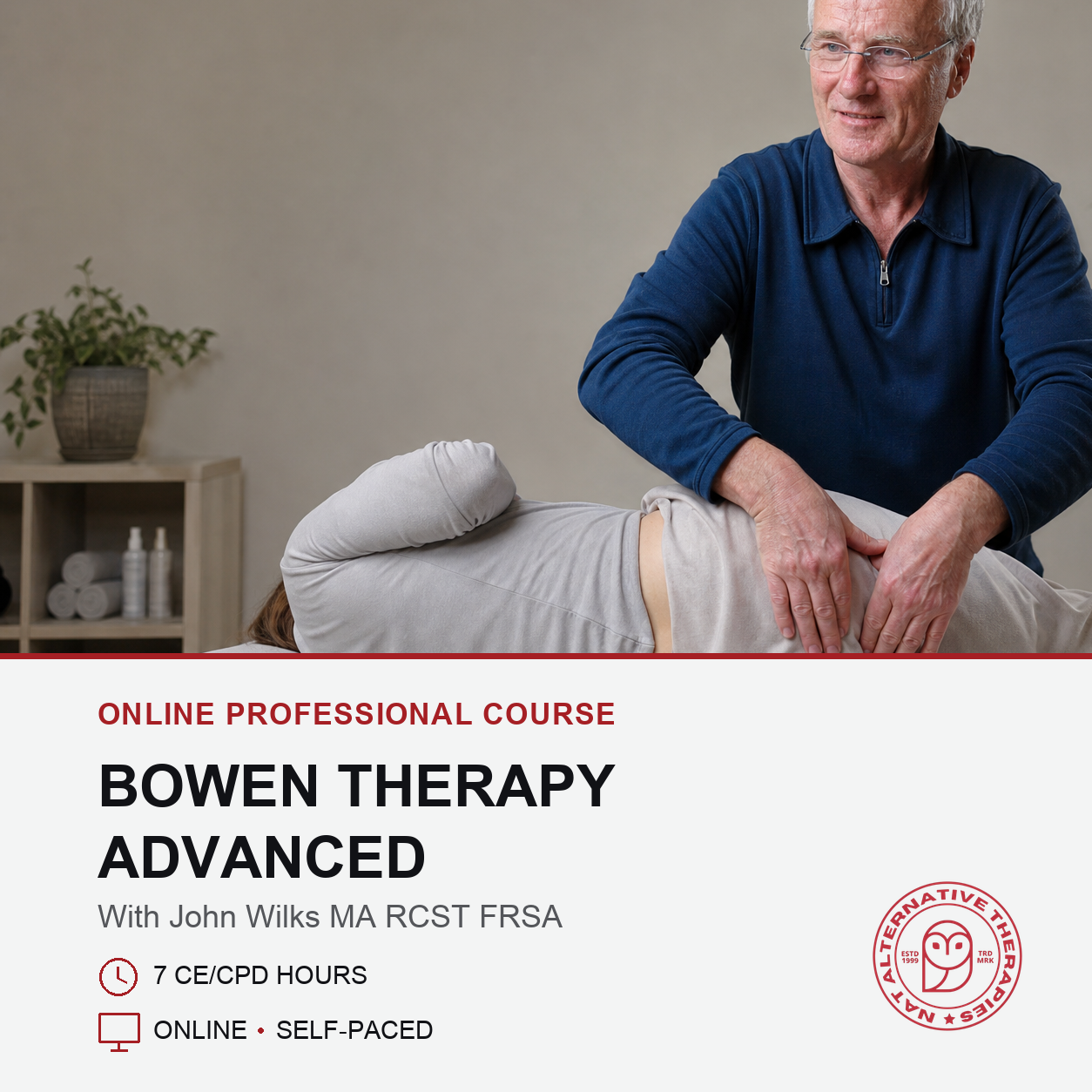 Bowen Therapy Advanced (7 hrs)