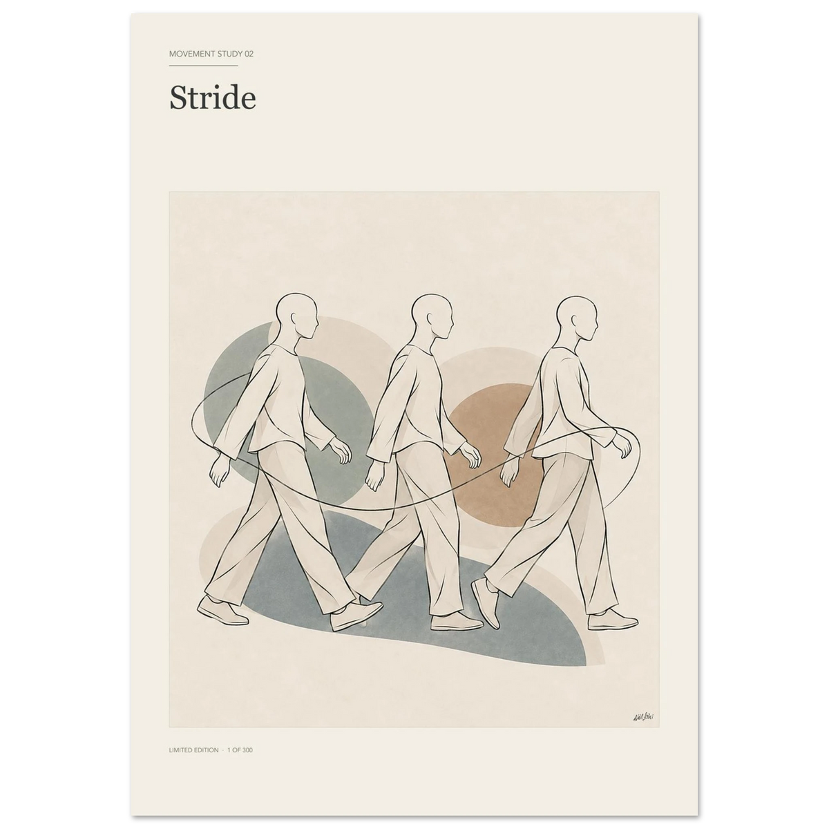 Stride Limited Edition A1 Poster | Niel Asher Education
