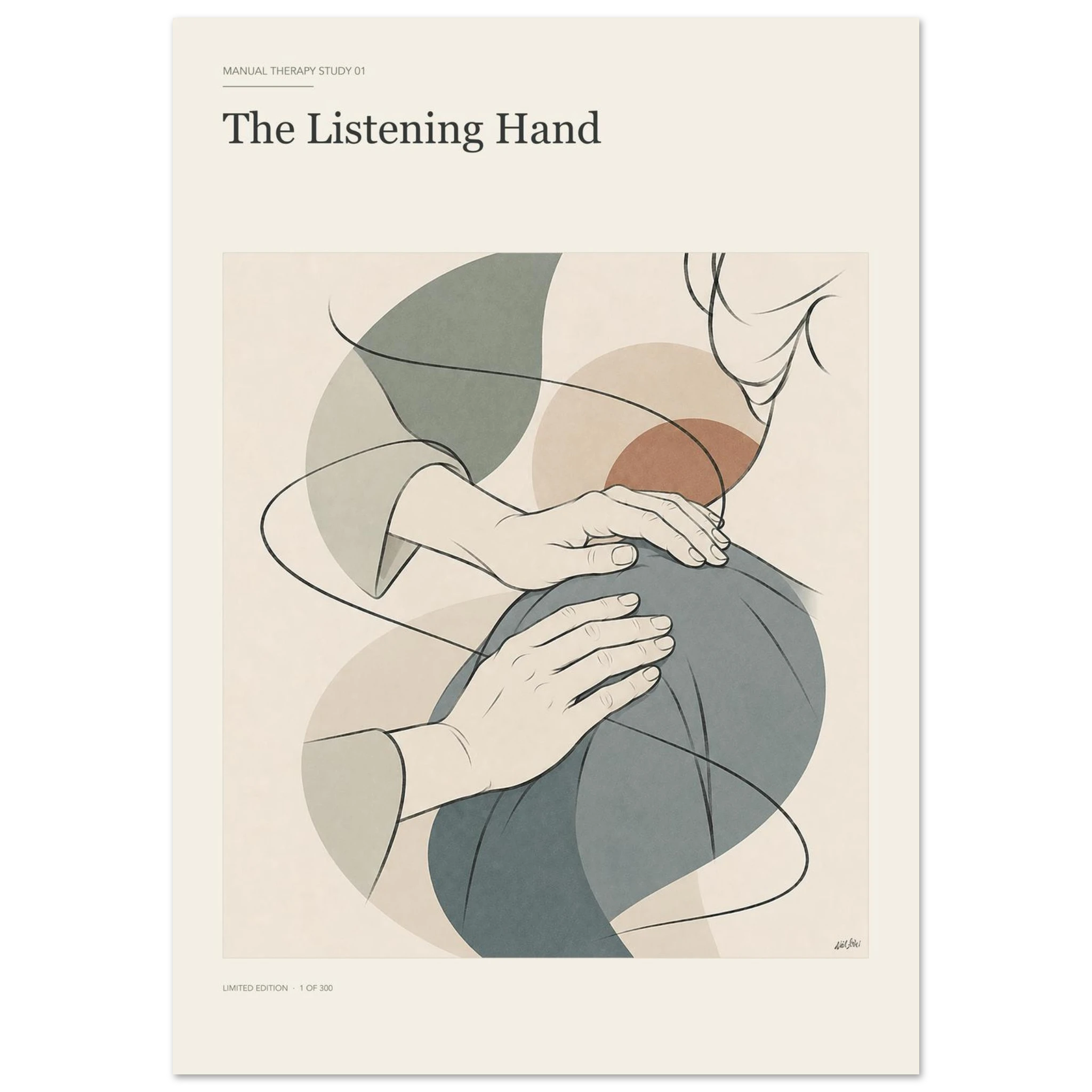 The Listening Hand | Limited Edition A1 Poster