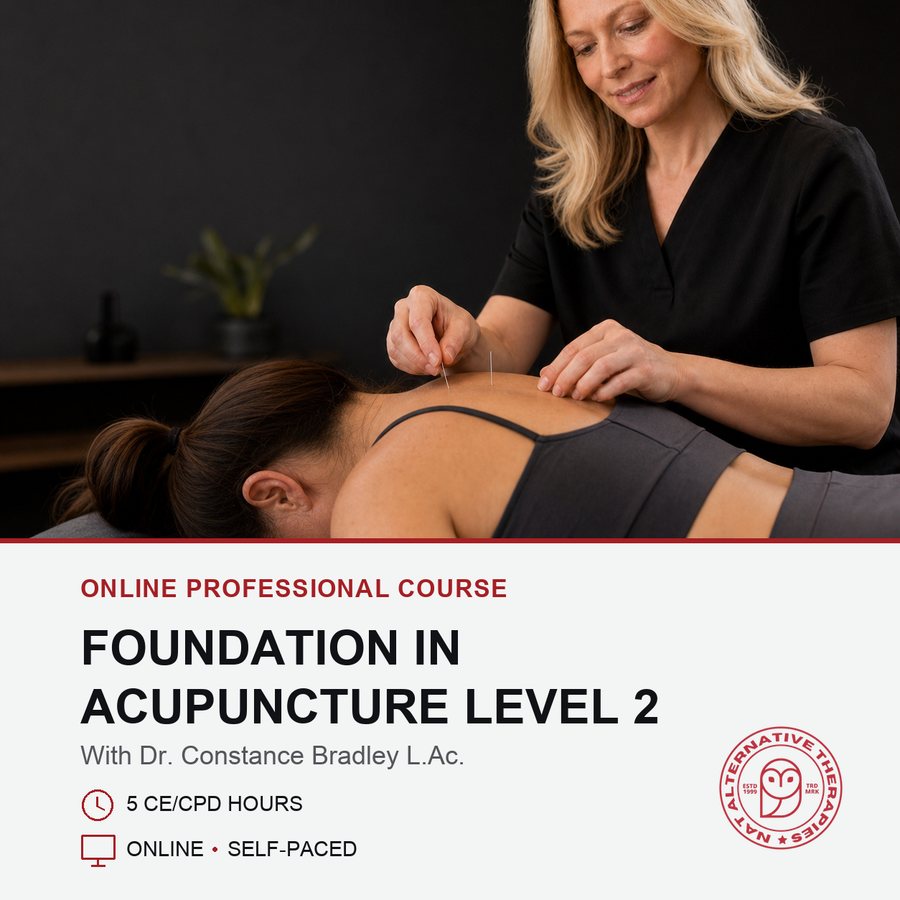 Foundation in Acupuncture Level 2 online course