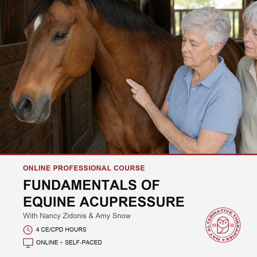 Fundamentals of Equine Acupressure Level 1 online course