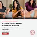 Fusion Healing Massage + Oncology Massage + Pregnancy Massage (31 Hrs) - Niel Asher Education