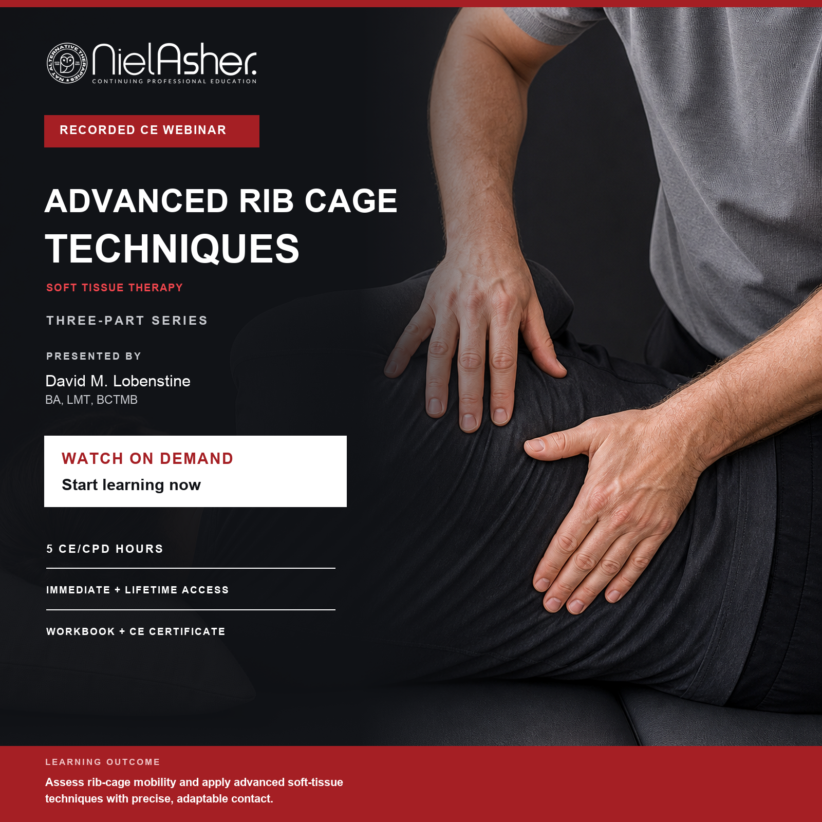 Rib Cage Techniques Massage CE Course