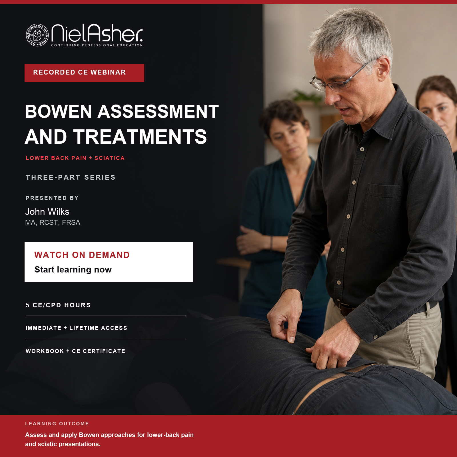 Bowen Therapy Online CE Course