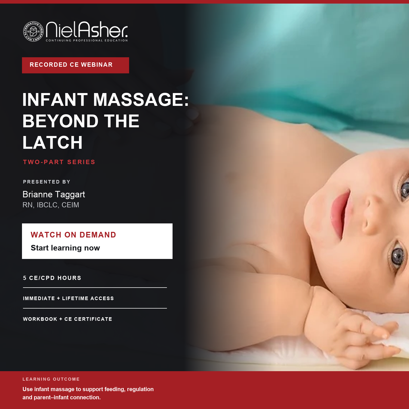 Beyond the Latch: Infant Massage CE Curse