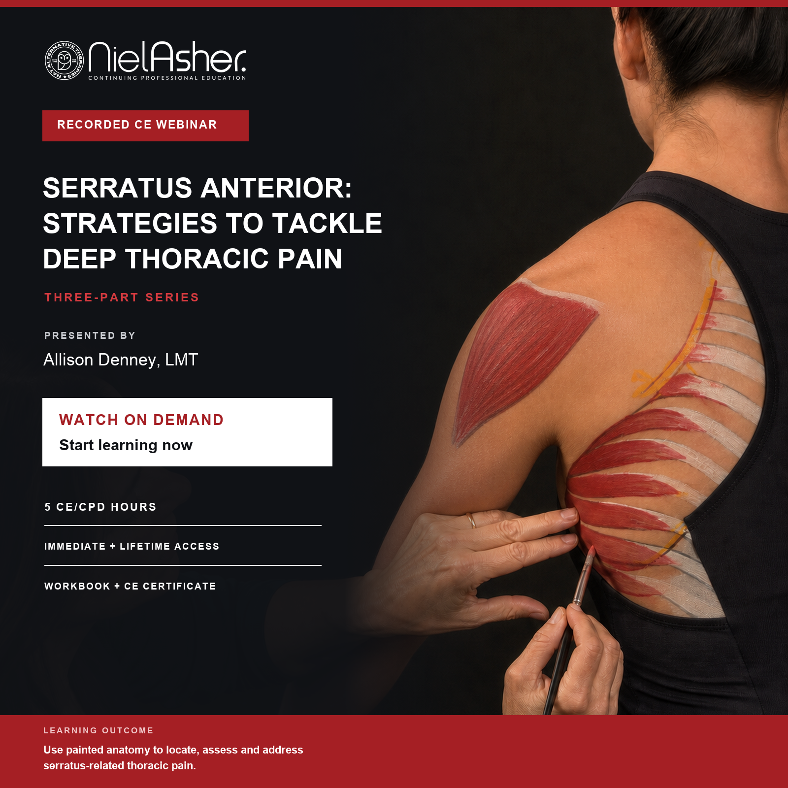 Serratus Anterior CE Massage Course