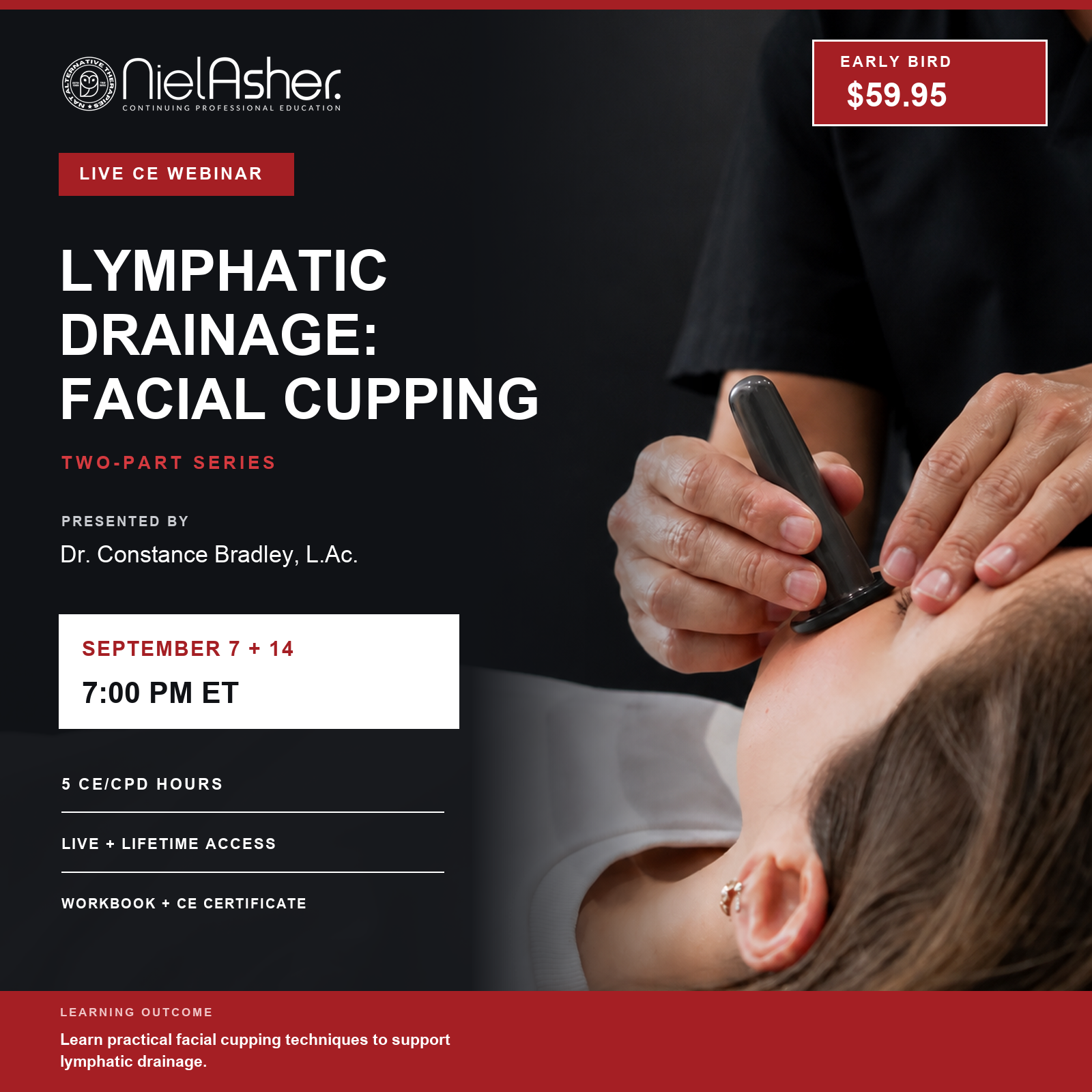 Lymphatic Drainage Facial Cupping CE Course
