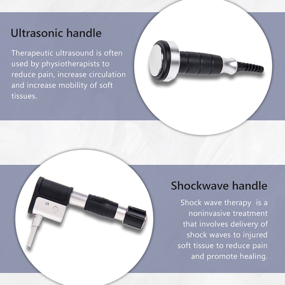 Shape Tactics 2-in-1 Standing Shockwave & Ultrasound Therapy System