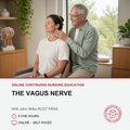 Promotional image for Understanding the Vagus Nerve online CE course with John Wilks shown treating a patients neck.