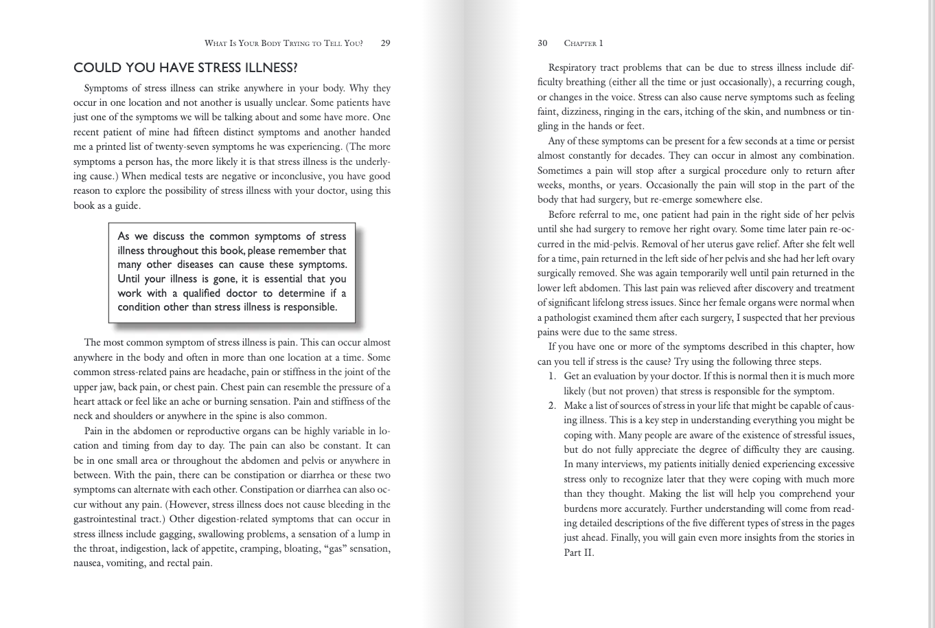 They Can't Find Anything Wrong