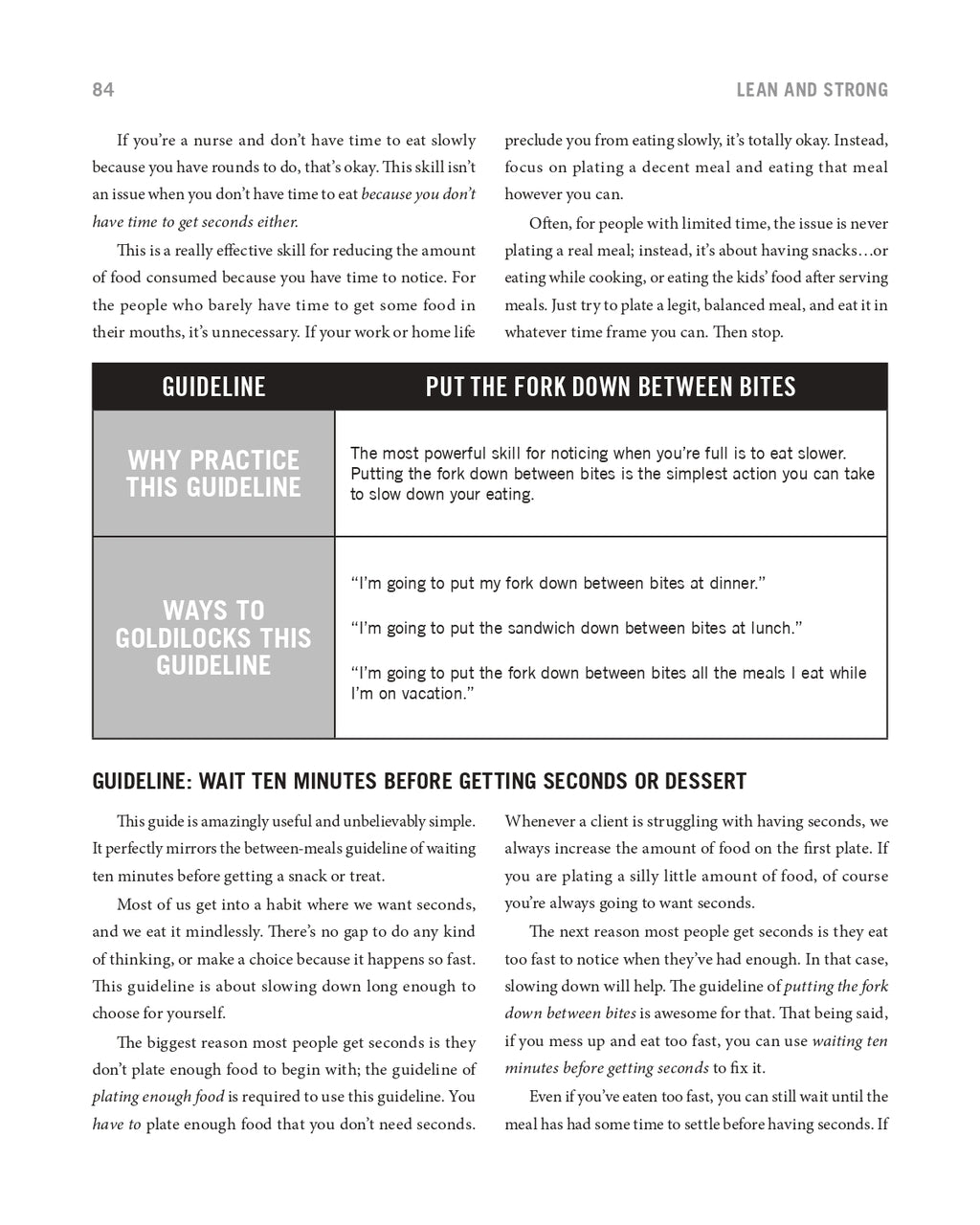 Lean and Strong: Eating Skills, Psychology, and Workouts - Niel Asher Education