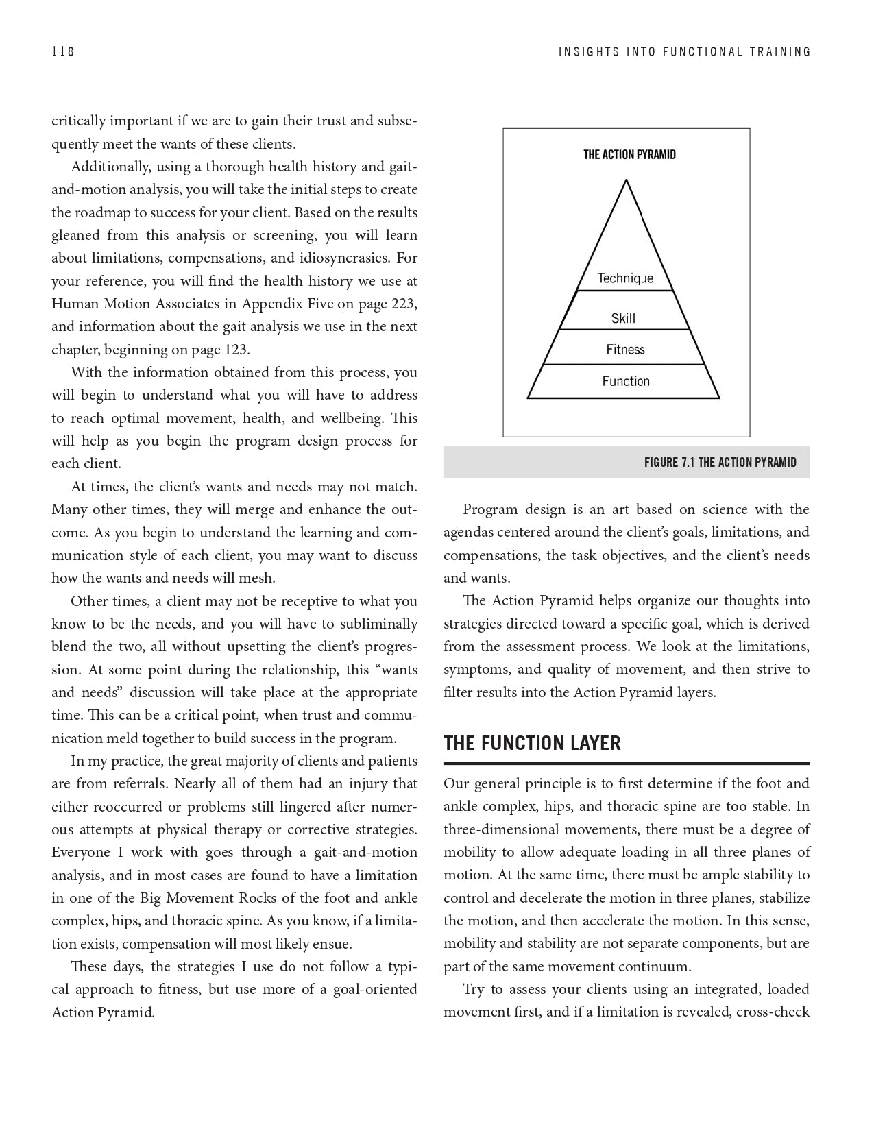 Insights Into Functional Training Principles